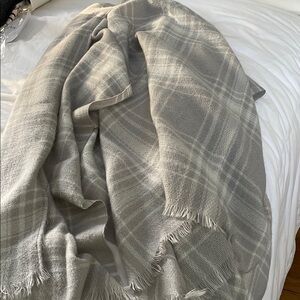 Lauren Gray Plaid Wrap